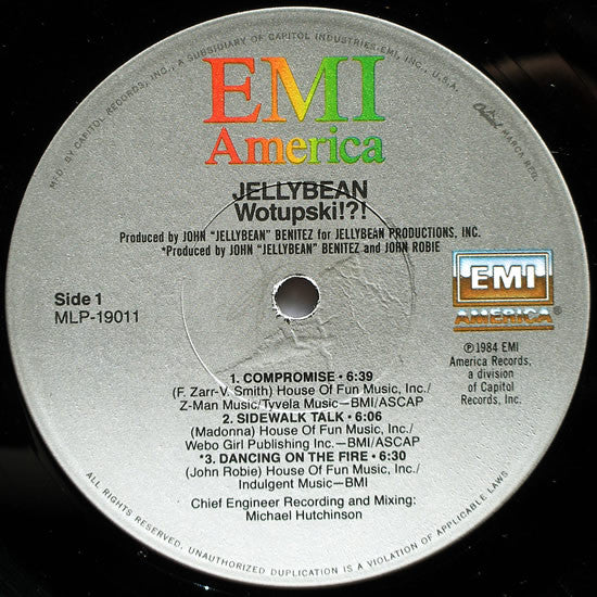 John "Jellybean" Benitez : Wotupski!?! (LP, Album)