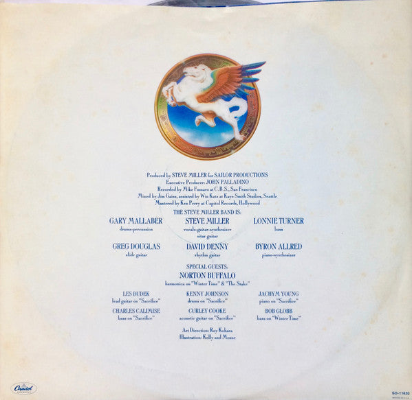 Steve Miller Band : Book Of Dreams (LP, Album, Gol)