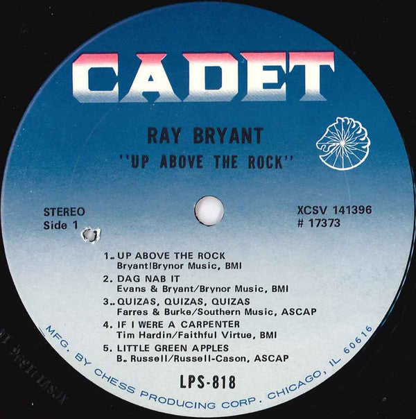 Ray Bryant : Up Above The Rock (LP, Album)