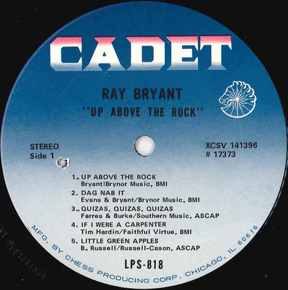 Ray Bryant : Up Above The Rock (LP, Album)