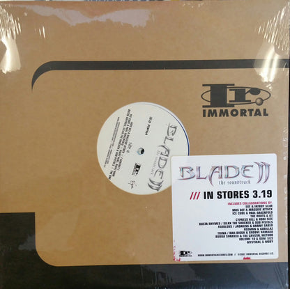 Various : Blade II The Soundtrack (2xLP, Promo, Blu)