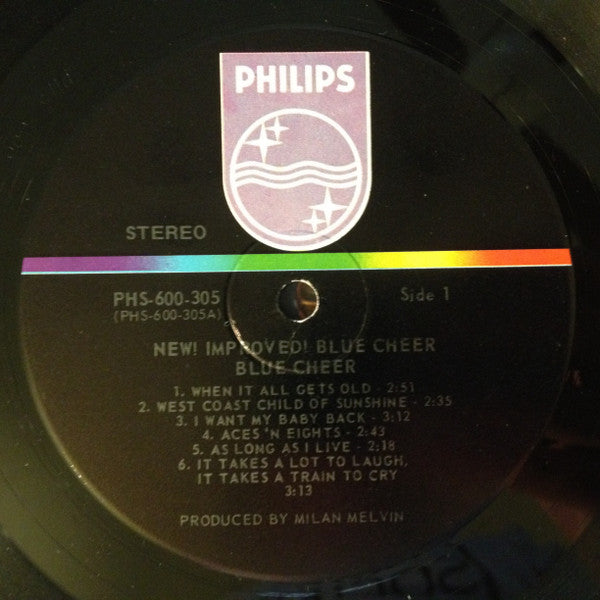 Blue Cheer : New!  Improved!  Blue Cheer (LP, Album)