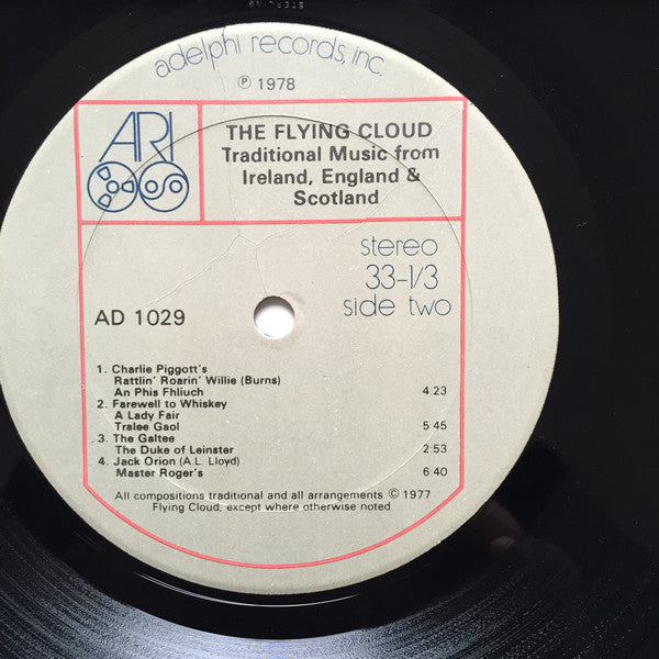 The Flying Cloud : Traditional Music From Ireland, England And Scotland (LP, Album)