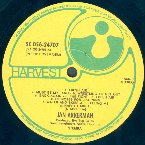 Jan Akkerman : Profile (LP, Album)