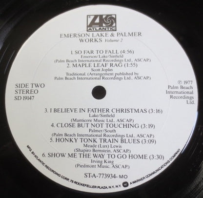 Emerson, Lake & Palmer : Works (Volume 2) (LP, Album, MO )