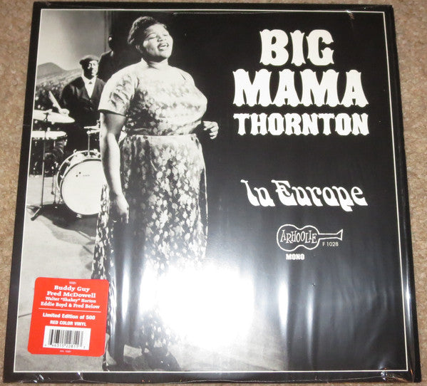 Big Mama Thornton : In Europe (LP, Album, Mono, Ltd, RE, Red)