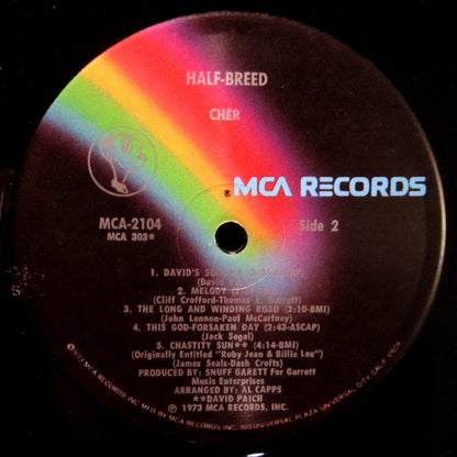 Cher : Half-Breed (LP, Album, Glo)