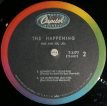 Fire And Ice, Ltd. : The Happening (LP, Album, Mono)