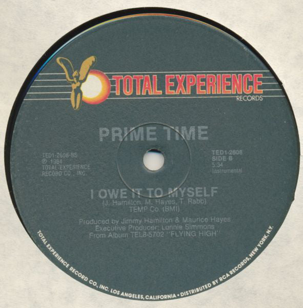 Prime Time (4) : I Owe It To Myself (12")