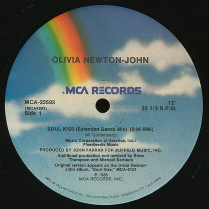 Olivia Newton-John : Soul Kiss (12")