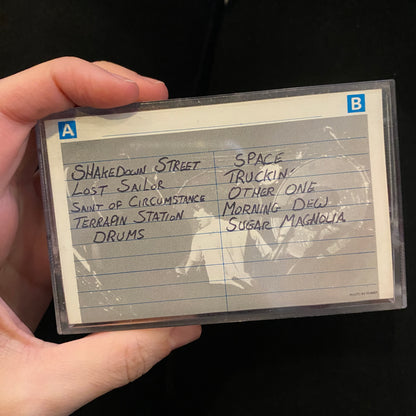 The Grateful Dead - The Spectrum, Phila. PA, 4/26/1982 (Pt. 2) (Bootleg Cassette)