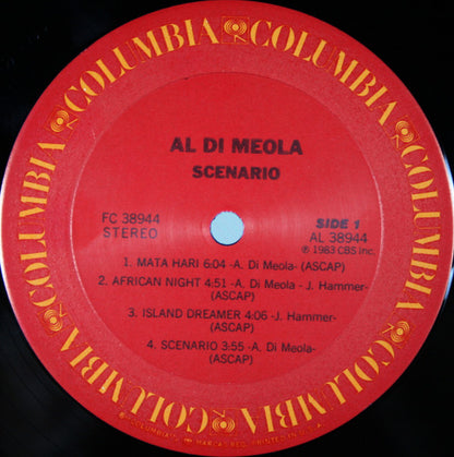 Al Di Meola : Scenario (LP, Album, Pit)