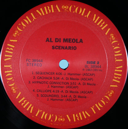 Al Di Meola : Scenario (LP, Album, Pit)