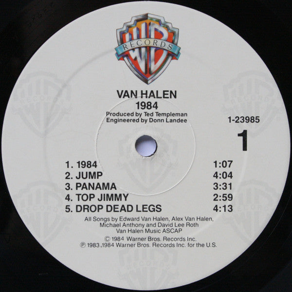 Van Halen : 1984 (LP, Album, All)
