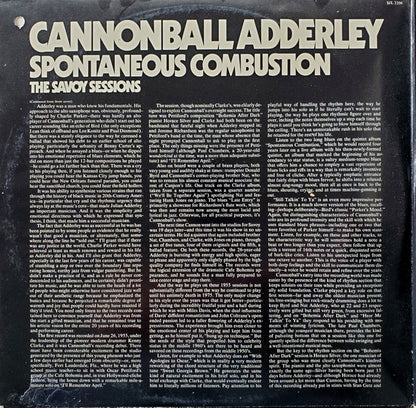 Cannonball Adderley : Spontaneous Combustion (2xLP, Comp, Promo)