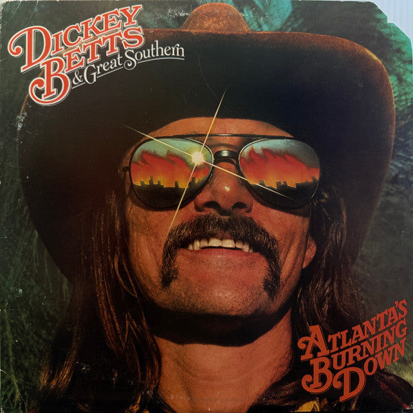 Dickey Betts & Great Southern : Atlanta's Burning Down (LP, Album, Promo)