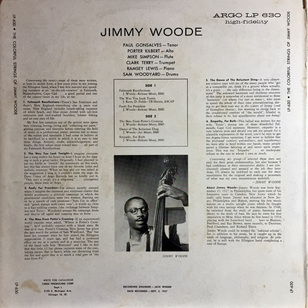 Jimmy Woode : The Colorful Strings Of Jimmy Woode (LP, Album, Mono)