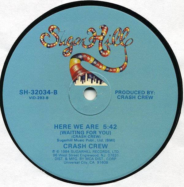The Crash Crew : Here We Are (Waiting For You) (12")