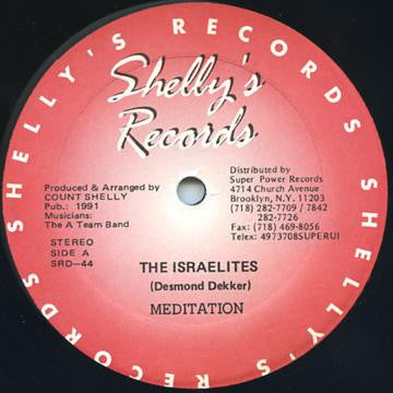 The Meditations : The Israelites (12")