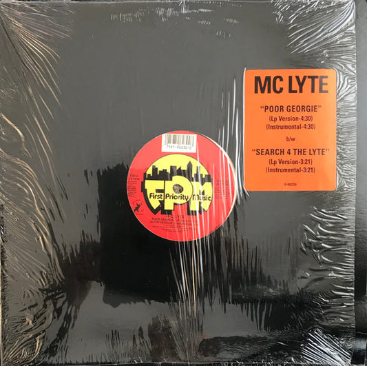 MC Lyte : Poor Georgie / Search 4 The Lyte (12")