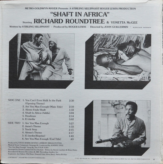 Johnny Pate : Shaft In Africa (LP, Album)