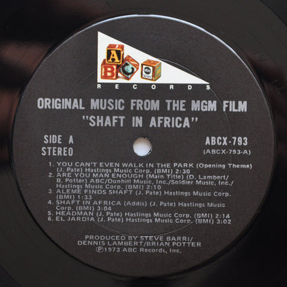 Johnny Pate : Shaft In Africa (LP, Album)