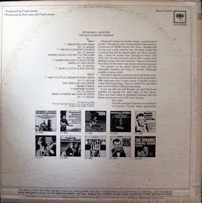 Stonewall Jackson : The Old Country Church (LP)
