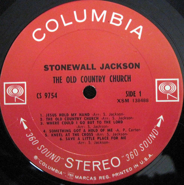 Stonewall Jackson : The Old Country Church (LP)