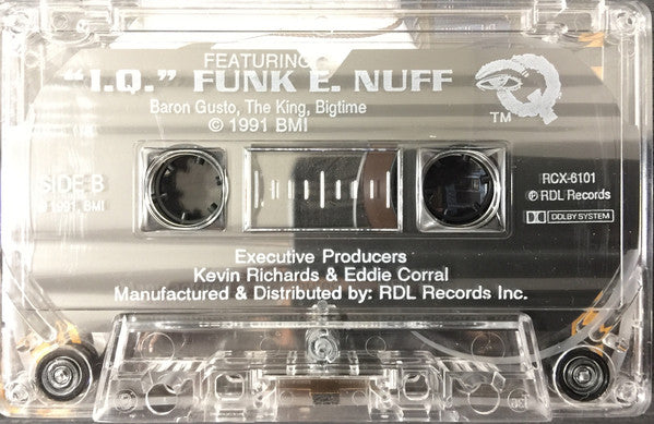 I.Q. (6) : I Feel Black / Funk E Nuff (Cass, Single)