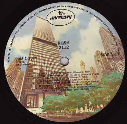 Rush : 2112 (LP, Album, RE, 72 )