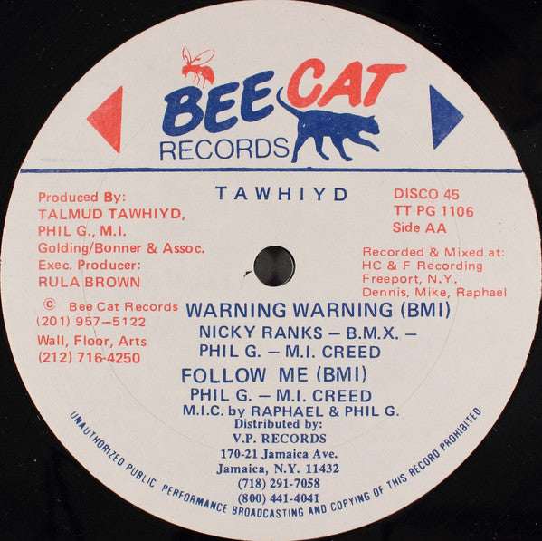 Various : Tawhiyd (12")