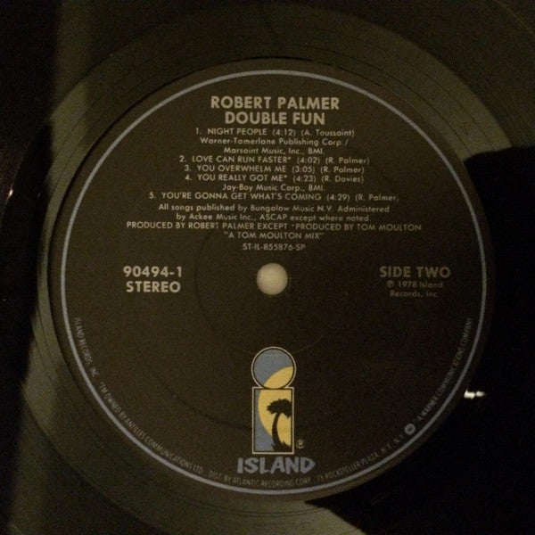 Robert Palmer : Double Fun (LP, Album, RE)