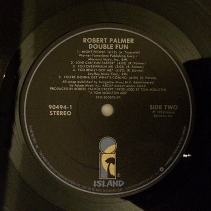 Robert Palmer : Double Fun (LP, Album, RE)
