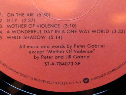 Peter Gabriel : Peter Gabriel (LP, Album, SP)