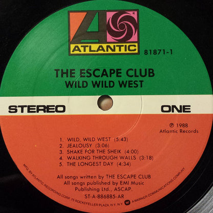 The Escape Club : Wild Wild West (LP, Album)