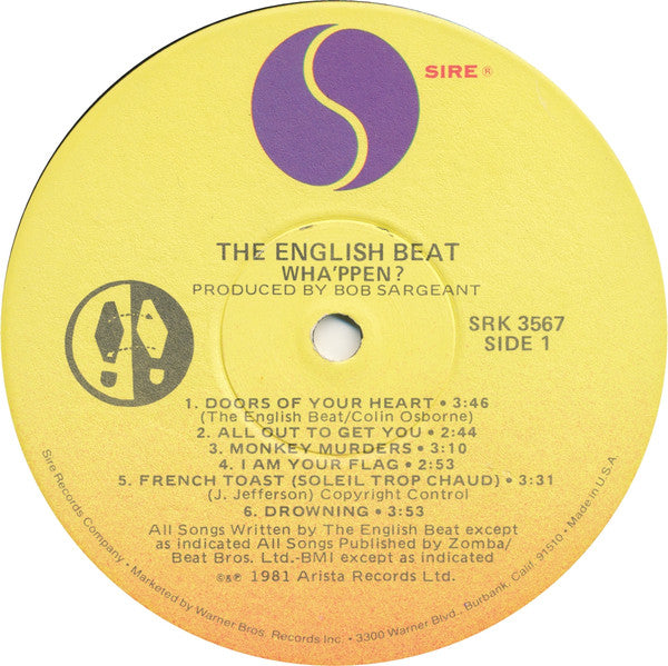 The Beat (2) : Wha'ppen? (LP, Album, Win)