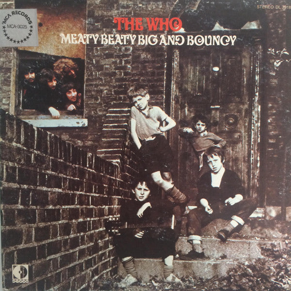 The Who : Meaty Beaty Big And Bouncy (LP, Comp, RE, Glo)