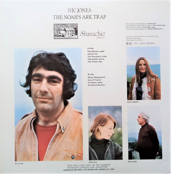 Nic Jones : The Noah's Ark Trap (LP, Album)