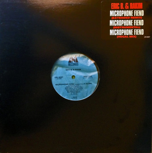 Eric B. & Rakim : Microphone Fiend (12")