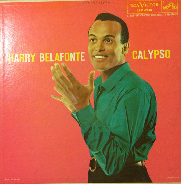 Harry Belafonte : Calypso (LP, Album, Mono, Roc)