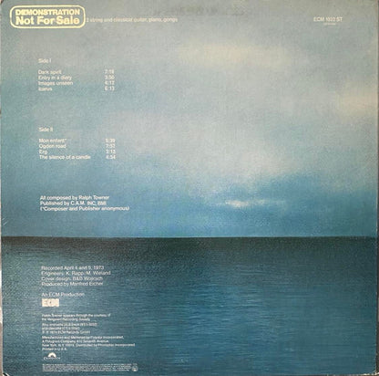 Ralph Towner : Diary (LP, Album, Promo, Pit)
