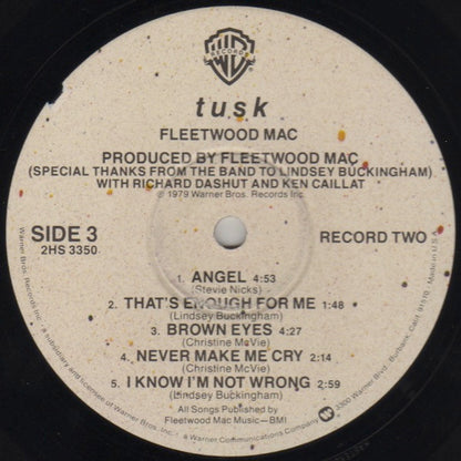 Fleetwood Mac : Tusk (2xLP, Album, Win)