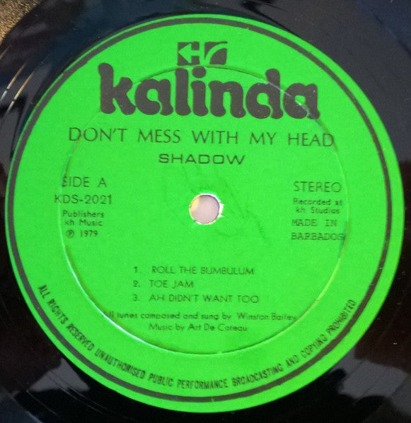 Shadow (11) : Doh Mess Wid Meh Head (LP)