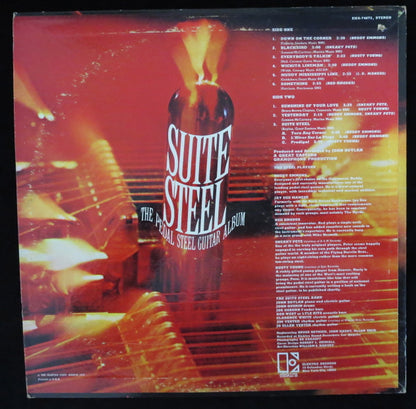 Buddy Emmons and Jay Dee Maness and Red Rhodes and Sneaky Pete Kleinow and Rusty Young : Suite Steel - The Pedal Steel Guitar Album (LP, Album)