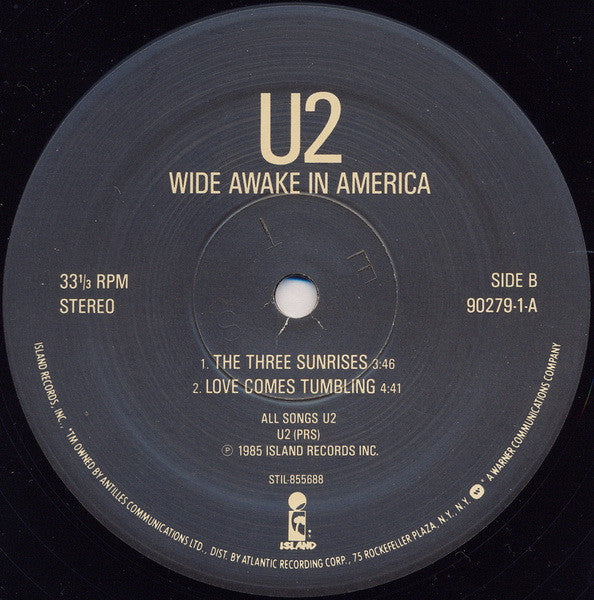 U2 : Wide Awake In America (12", EP, Spe)