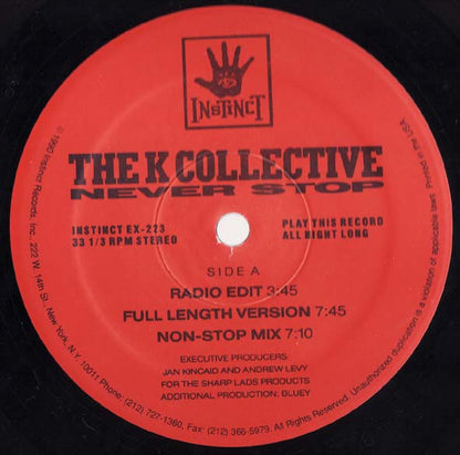 K-Collective : Never Stop (12")