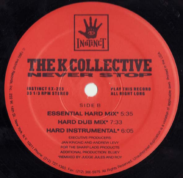 K-Collective : Never Stop (12")