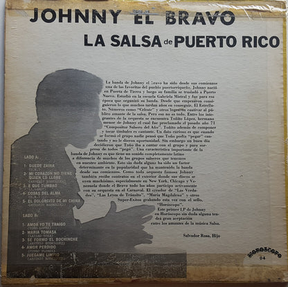 Johnny El Bravo : La Salsa De Puerto Rico (LP, Album)