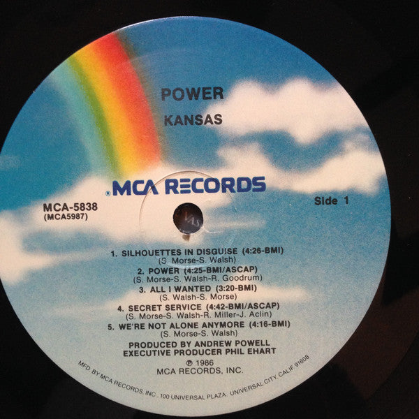 Kansas (2) : Power (LP, Album)