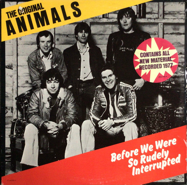 The Animals : Before We Were So Rudely Interrupted (LP, Album)